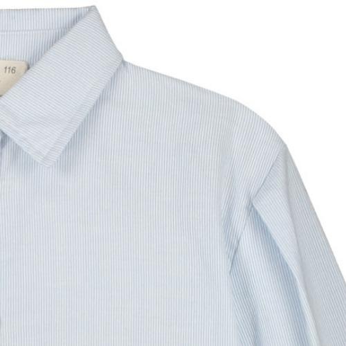 Charlie Petite gaby blouse stripes light blue white | top-6