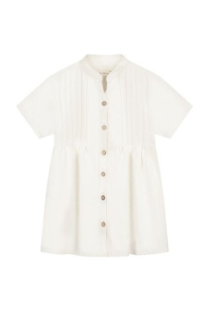 Charlie Petite lauren dress off white | jurk