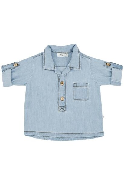 1+ in the family humberto l.sleeve shirt denim | tee