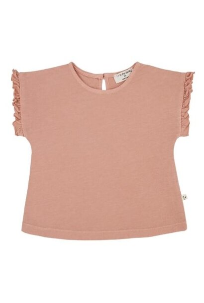 1+ in the family bianca s.sleeve t-shirt coral | tee