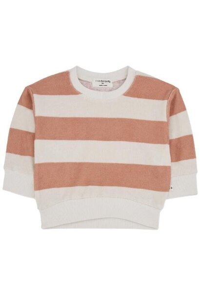 1+ in the family stefano sweater coral | trui