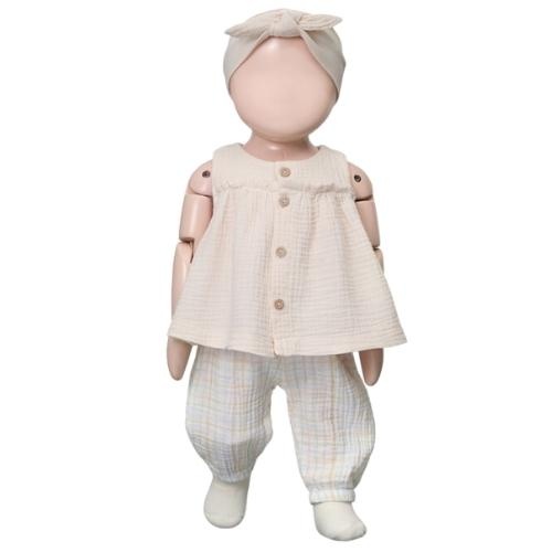 1+ in the family bego pants ecru | broek-2