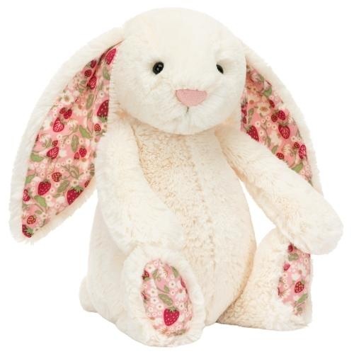 Jellycat blossom cream bunny 'berry' original | knuffel-1