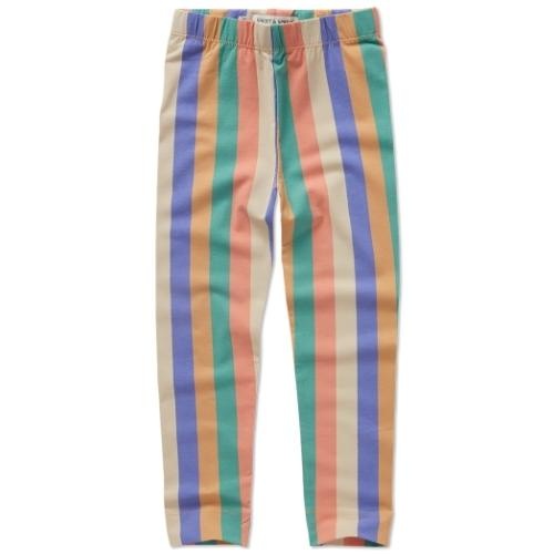 Sproet & Sprout legging multi colour stripes nectarine | broek-1