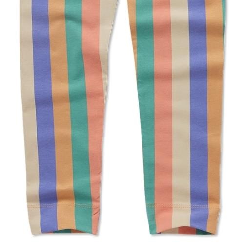 Sproet & Sprout legging multi colour stripes nectarine | broek-3