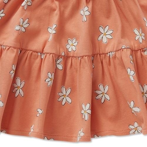 Sproet & Sprout smock skirt daisies print blush | rok-5