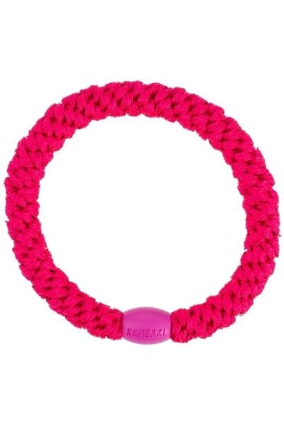 Kknekki haarelastiekje strong pink | hair tie