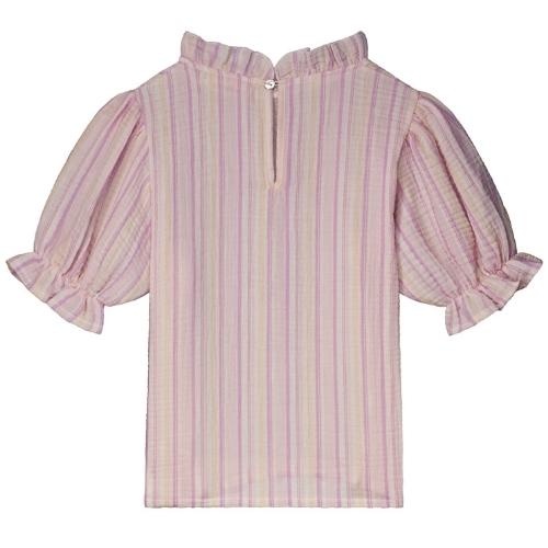 Charlie Petite isis top stripes yellow pink | blouse-5