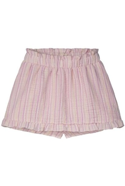 Charlie Petite olivia skort stripes yellow pink | rok
