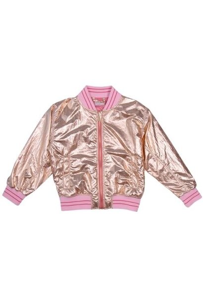 Petit Blush metallic jacket rose gold | jasje