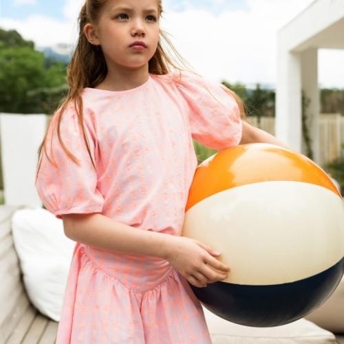 Petit Blush romantic short pink neon orange | korte broek-2