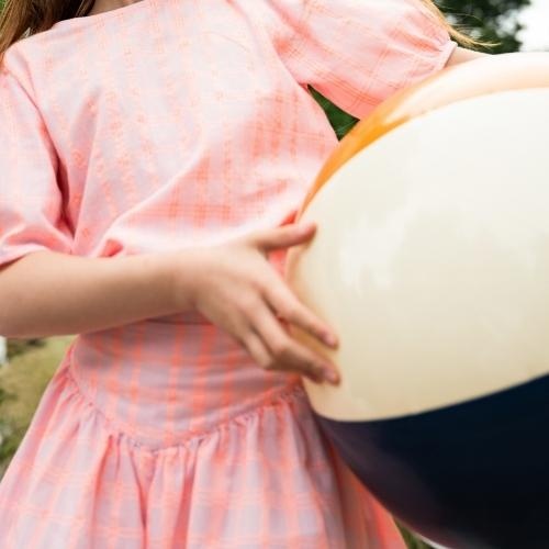 Petit Blush romantic short pink neon orange | korte broek-3