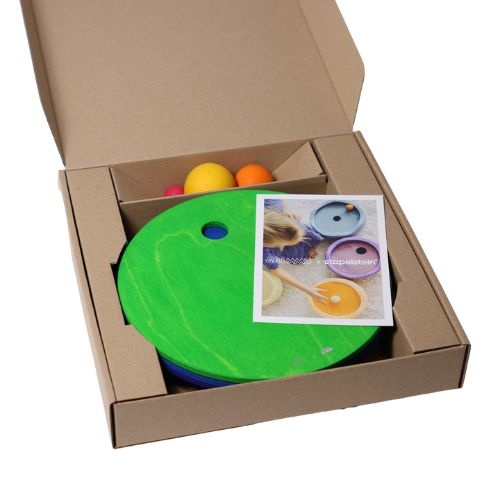 Grimm's x Stapelstein® rolling discs cool classic | houten cirkels-4