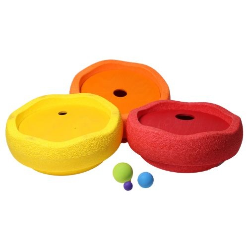 Grimm's x Stapelstein® rolling discs warm classic | houten cirkels-6