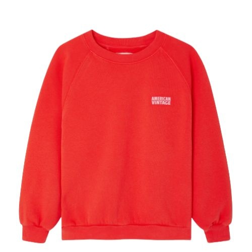 American Vintage izubird kids sweater fraise vintage trui - Main Image