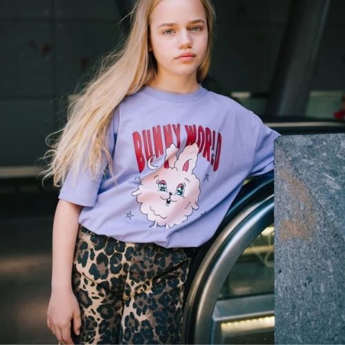 Call me Frankie cmf leopard shorts brown | korte broek-2