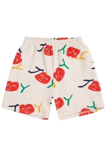 Bobo Choses smiling all over bermuda shorts offwhite | korte broek