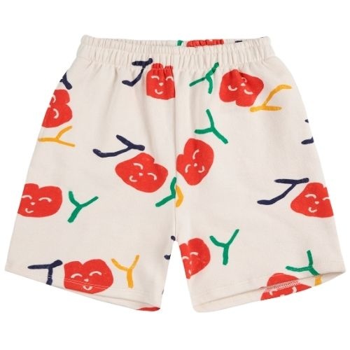 Bobo Choses smiling all over bermuda shorts offwhite | korte broek-1