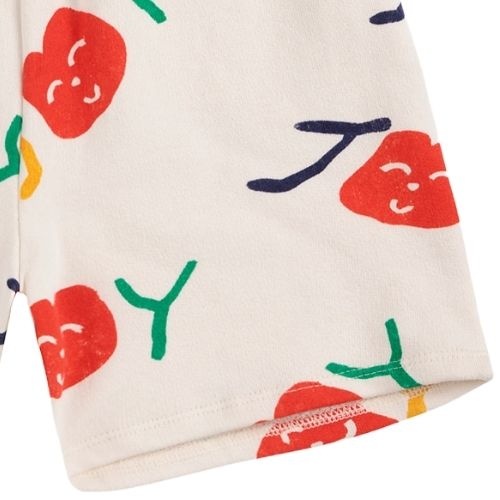 Bobo Choses smiling all over bermuda shorts offwhite | korte broek-5