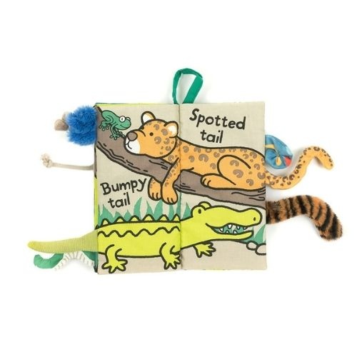 Jellycat jungly tails activity book new | kijk- en voelboekje-2