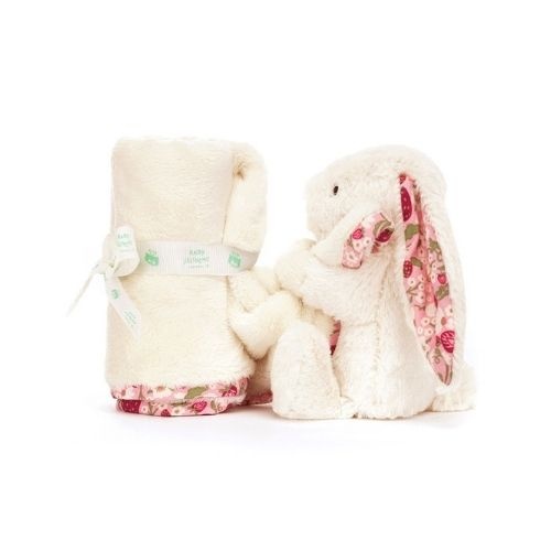 Jellycat blossom cream bunny berry soother | knuffel-1