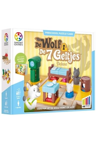 Smart Games de wolf en de 7 geitjes deluxe | puzzel spel