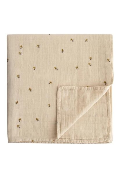Mushie swaddle bees | hydrofiele doek