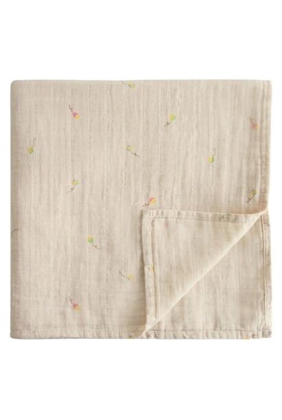 Mushie swaddle kite | hydrofiele doek