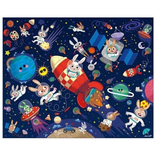 Janod legpuzzel in luxe doos - raket | puzzel-2