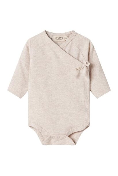 MarMar Copenhagen belita light beige melange | romper