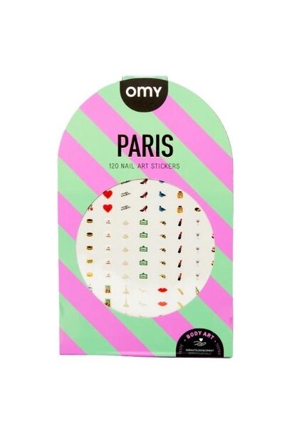 Omy nail art - paris | nagel stickers