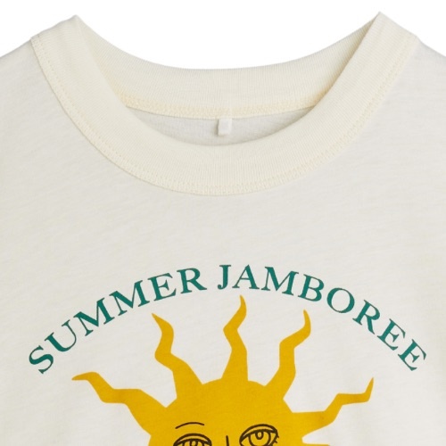 Mini Rodini sun sp ss tee offwhite | t-shirt-4