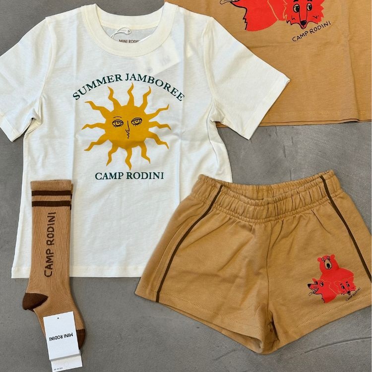 Mini Rodini new collection pre aw25 camp rodini