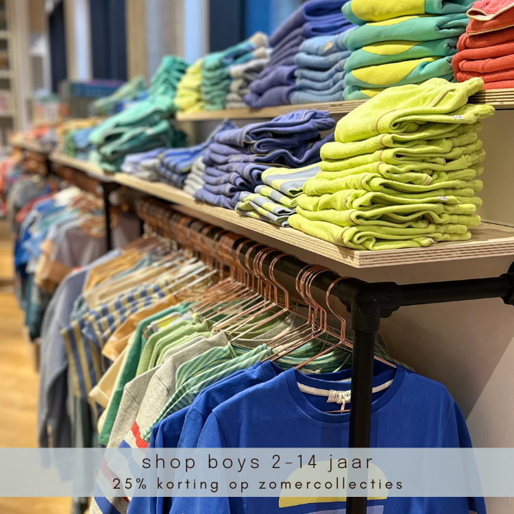 25% korting op boys collecties | Labels for Little Ones