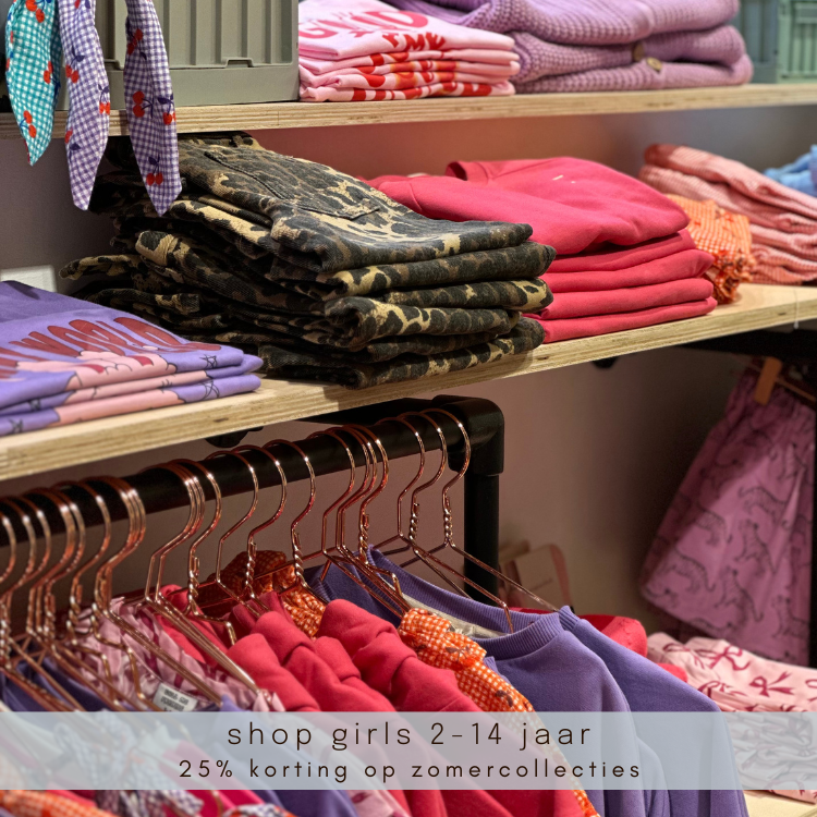 25% korting op girls collecties | Labels for Little Ones