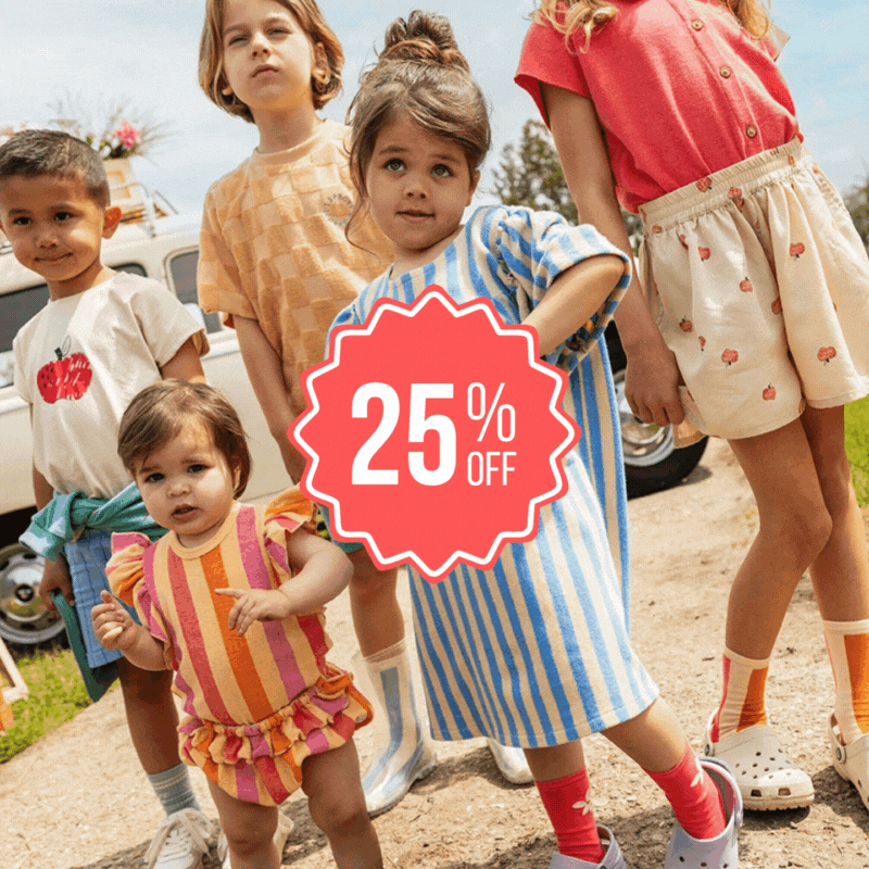 25% korting op zomercollecties | Labels for Little Ones