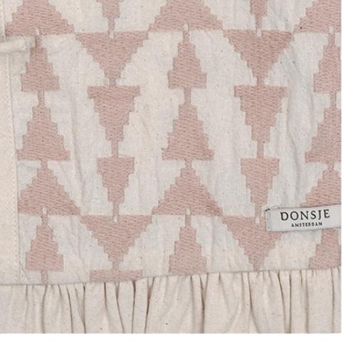Donsje neeltje gilet soft sand - rose triangular | vest-6