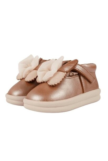 Donsje vlindy shoes clay metallic leather | peuter schoenen