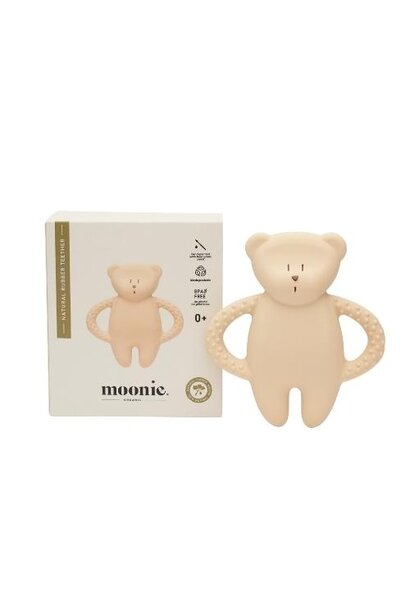 Moonie teether bear sand natur | bijtspeeltje