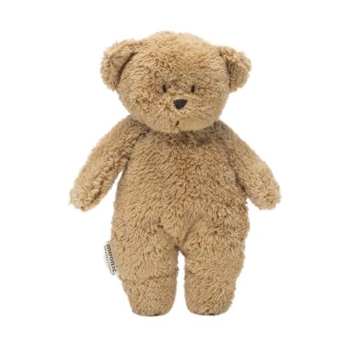 Moonie sensory little teddy cappuccino | knuffelbeer-2