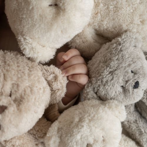 Moonie sensory little teddy knuffels