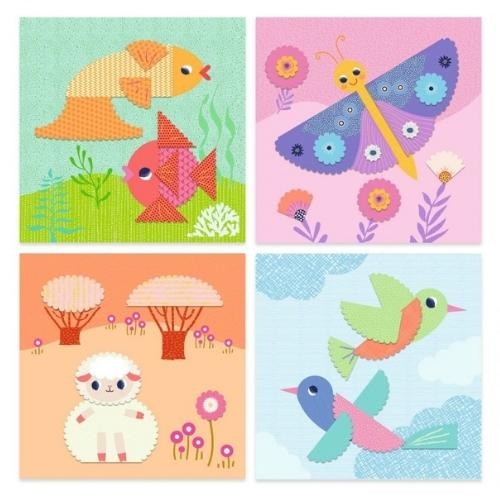 Djeco creatieve set crinkle cutting | knutselset-3