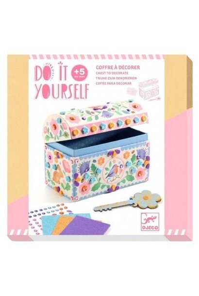 Djeco knutsel- en versierpakket kostbare schatten | knutselset