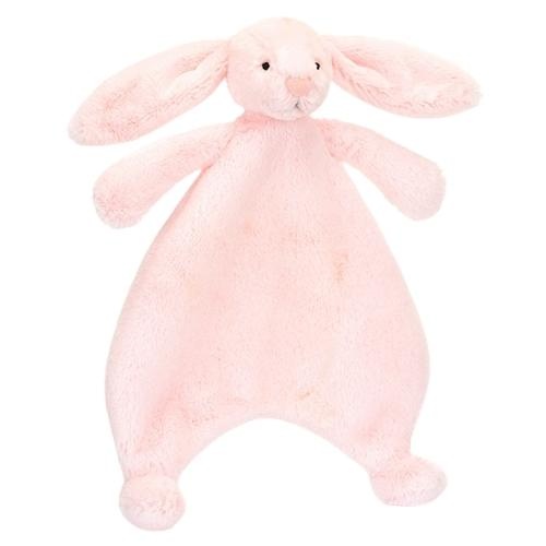 Jellycat bashful pink bunny comforter | knuffeldoekje-1