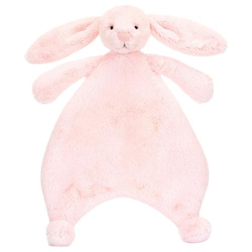 Jellycat bashful pink bunny comforter | knuffeldoekje-4