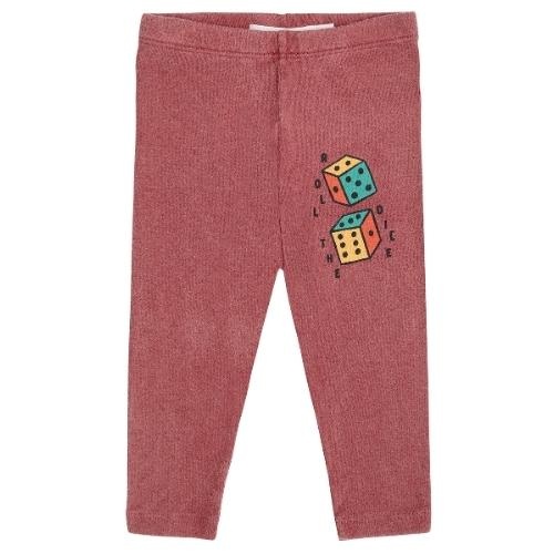 Bobo Choses baby roll the dice leggings brown | broek-1