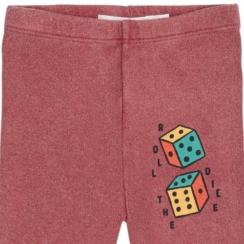 Bobo Choses baby roll the dice leggings brown | broek-2