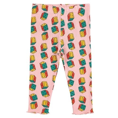 Bobo Choses baby dices all over leggings pink | broek-1