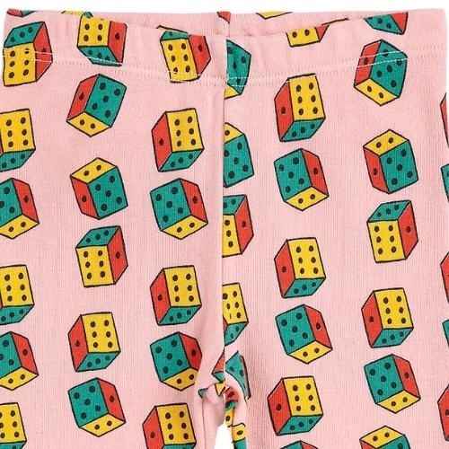 Bobo Choses baby dices all over leggings pink | broek-2