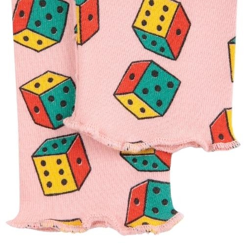 Bobo Choses baby dices all over leggings pink | broek-4